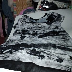 Simply Vera Vera Wang tie dye tunic NWT